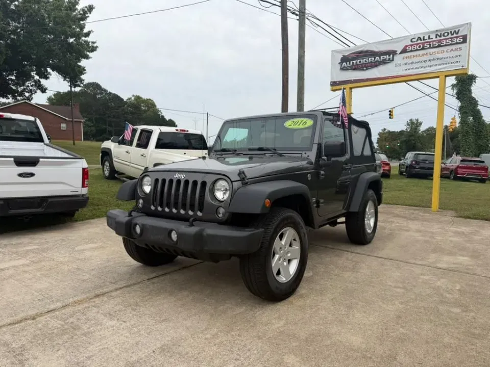 2017 Jeep Wrangler Sport S