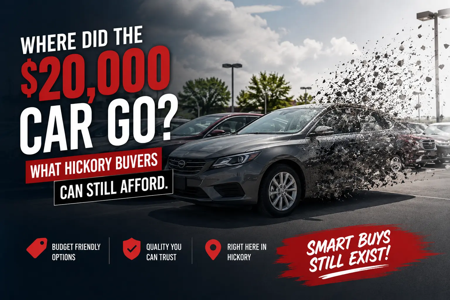 Where Did the $20,000 Car Go? What Hickory Buyers Can Still Afford