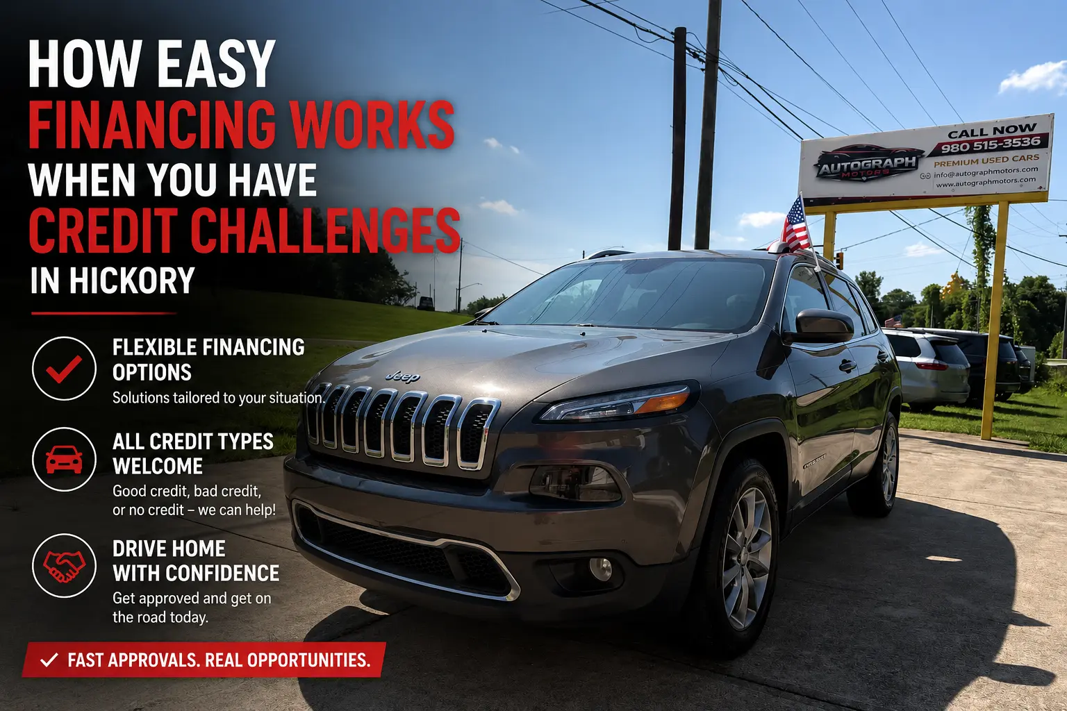 How Easy Financing Works When You Have Credit Challenges in Hickory